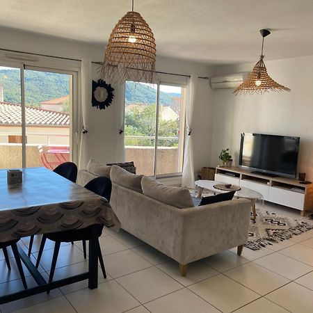 Appartement T3 Climatise,Balcon, Classe 3 Etoiles Le Boulou Esterno foto