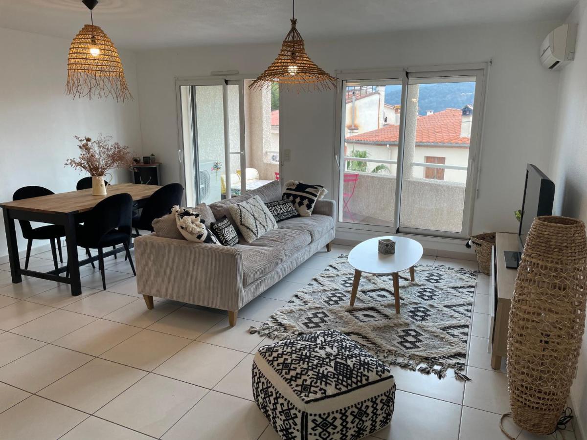 Appartement T3 Climatise,Balcon, Classe 3 Etoiles Le Boulou Esterno foto