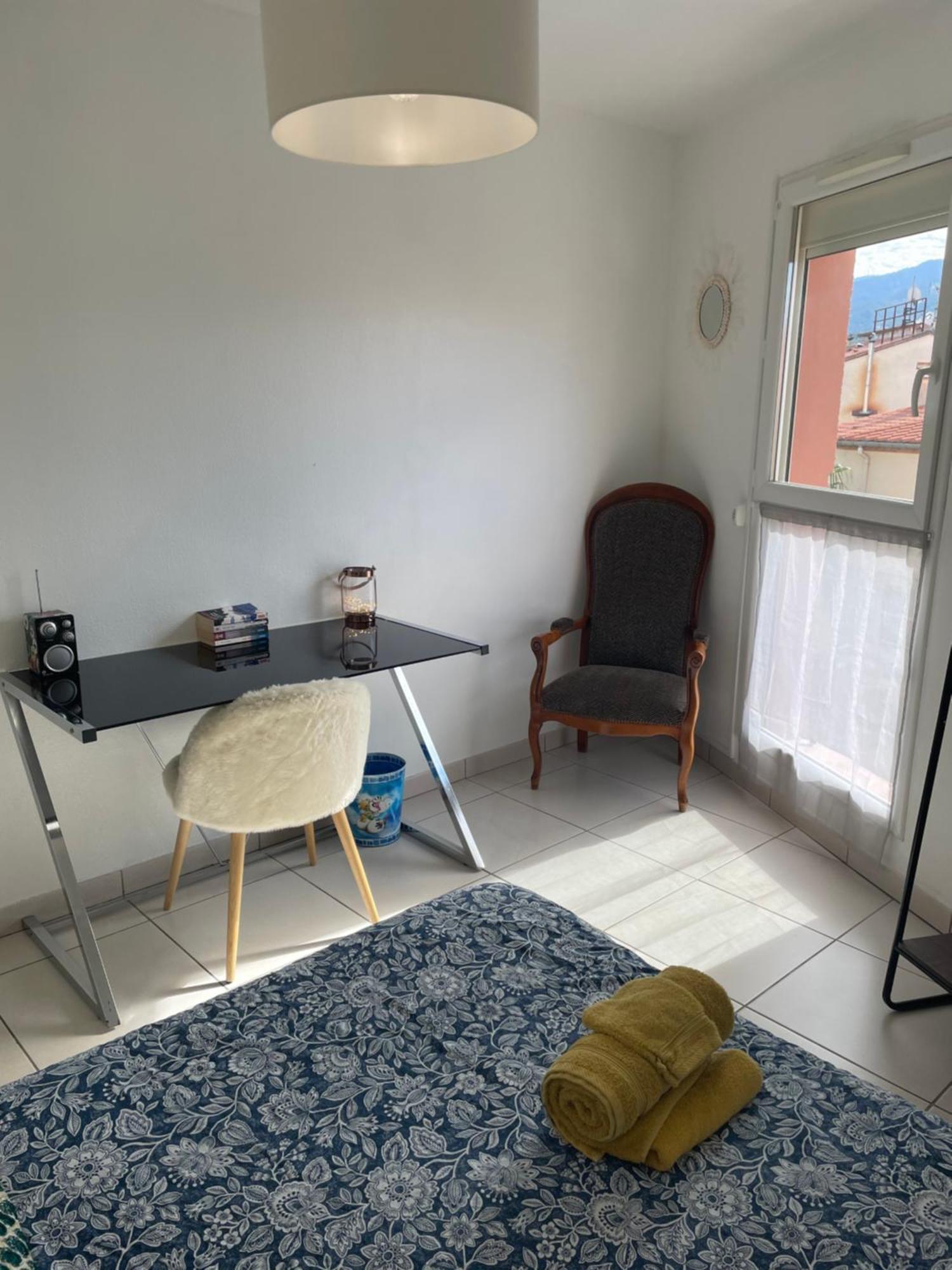 Appartement T3 Climatise,Balcon, Classe 3 Etoiles Le Boulou Esterno foto
